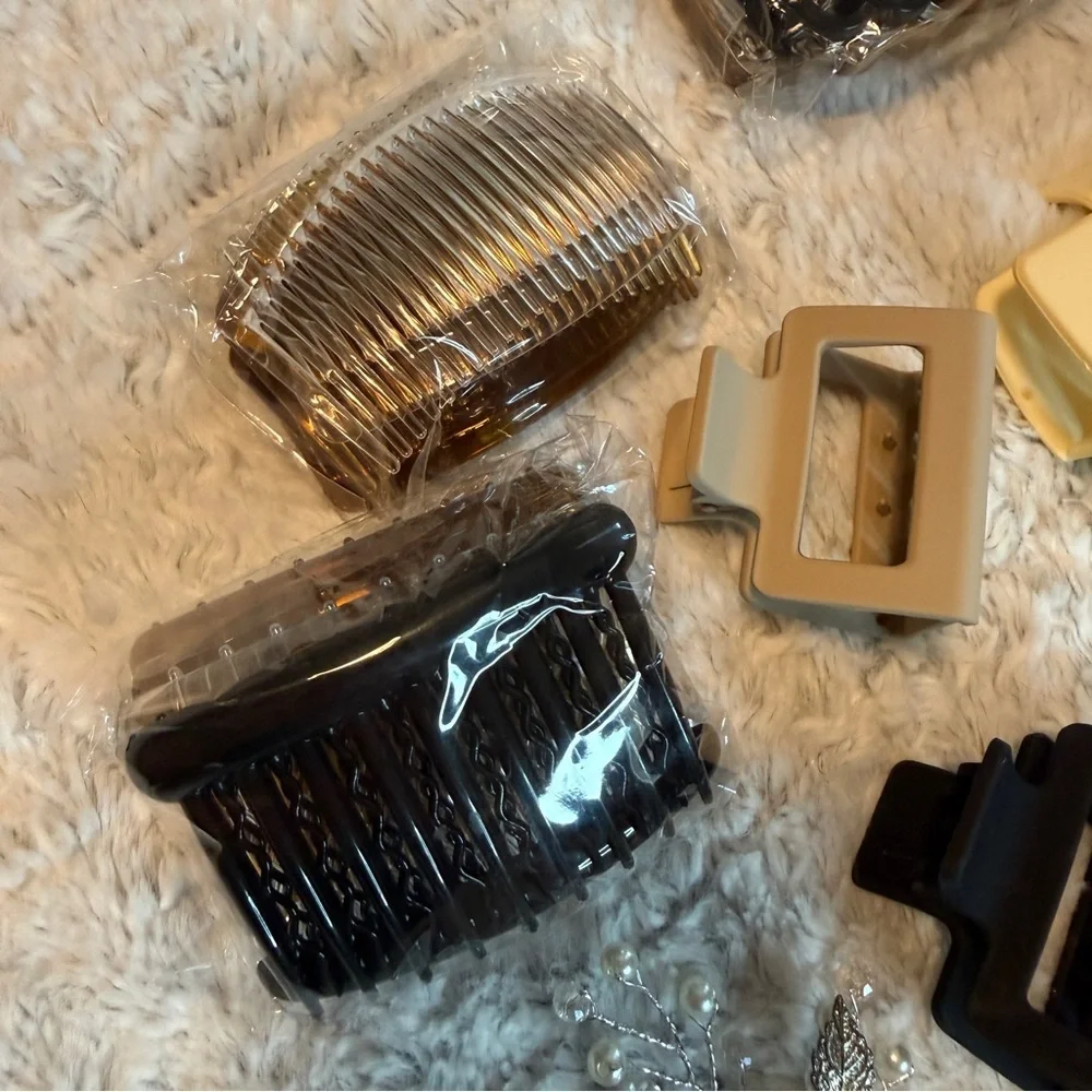 Hair clips and accessories